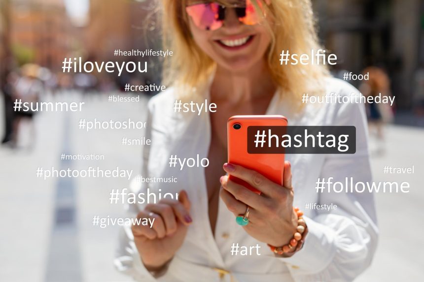 Koncepcja wykorzystania hashtagów na platformach społecznościowych