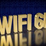 Wi-Fi 6e do renderowania koncepcji technologii 3d