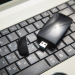 Pendrive z klawiaturą komputera